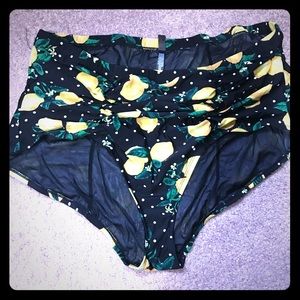 Torrid Lemon Swim Bottoms